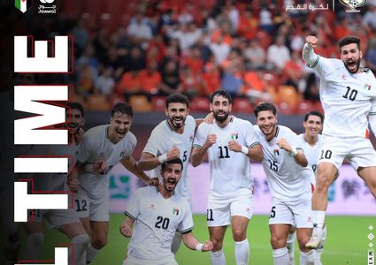 الفلسطيني يسجل ٥ أهداف في شباك المنتخب الصيني