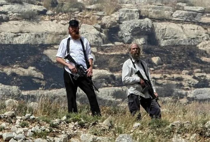 إصابة عدد من المواطنين بجروح جراء هجوم للمستوطنين على بلدة أوصرين جنوب نابلس