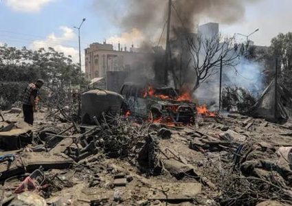 3 إصابات بينها طفلة وامرأة في قصف للاحتلال استهدف خيمة بمواصي خان يونس