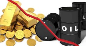 النفط والذهب يتراجعان واليورو قرب أدنى مستوى في 17 شهرا
