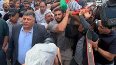 برقة تشيع جثمان الشهيد علي البزاري