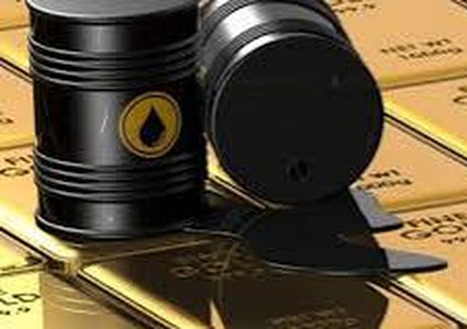 تراجع أسعار النفط وارتفاع الذهب