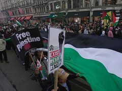 تظاهرات في عدة مدن أميركية تضامنا مع الشعب الفلسطيني ورفضا لاستمرار العدوان