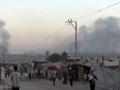 شهيد ومصابون في قصف للاحتلال على مواصي رفح