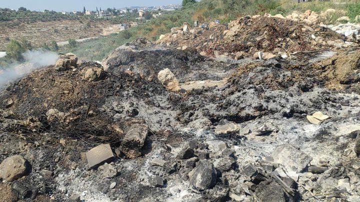 جودة البيئة: نتابع إغلاق مكب عشوائي للنفايات في النزلة الوسطى بطولكرم