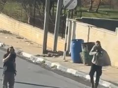 إصابات باعتداءات المستوطنين على المواطنين في دير جرير
