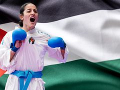 مريم بشارات إلى نهائي بطولة العالم للكاراتيه