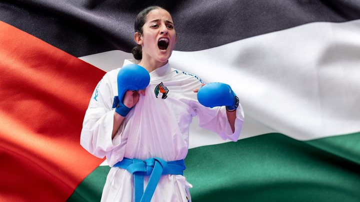 مريم بشارات إلى نهائي بطولة العالم للكاراتيه