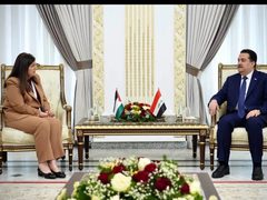 شاهين والسوداني يبحثان تطورات الأوضاع وحقوق الجالية الفلسطينية في العراق