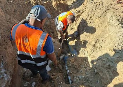 سلطة المياه تبحث خفض فاقد المياه في بيت أولا وتحسين التزويد