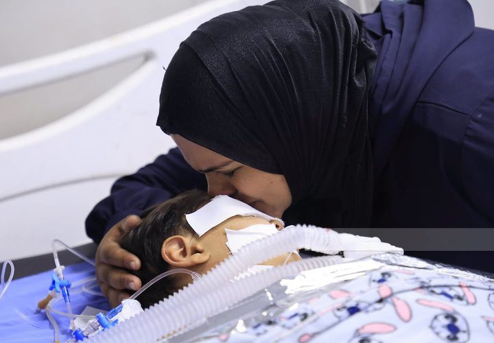 محمد الجبالي.. طفل مصاب بسرطان الدم وينتظر العلاج خارج غزة