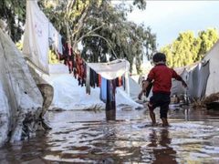 الأمم المتحدة: نحو 950 ألف نازح في قطاع غزة يعيشون في مواقع معرضة لمخاطر فيضانات