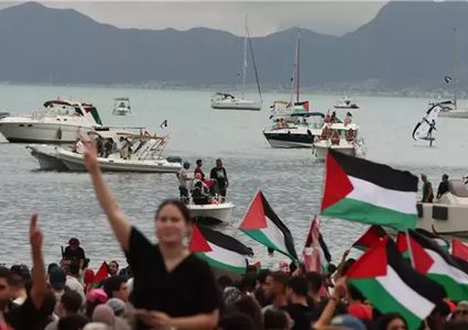"قافلة الحرية" الأميركية تتوجه إلى واشنطن للمطالبة بوقف تمويل إسرائيل