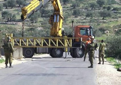 الاحتلال يواصل إغلاق طرق ومداخل في محافظة بيت لحم لليوم الثالث
