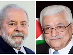 الرئيس عباس يهنئ لولا دا سيلفا بإعادة انتخابه رئيساً للبرازيل