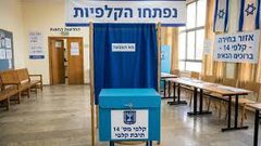 إغلاق صناديق الاقتراع لانتخابات الكنيست الإسرائيلية الـ26